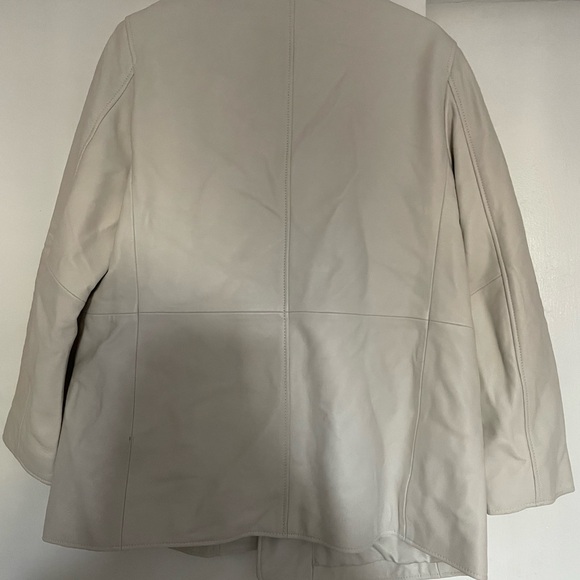 Allsaints Leather Blazer - Picture 8 of 10